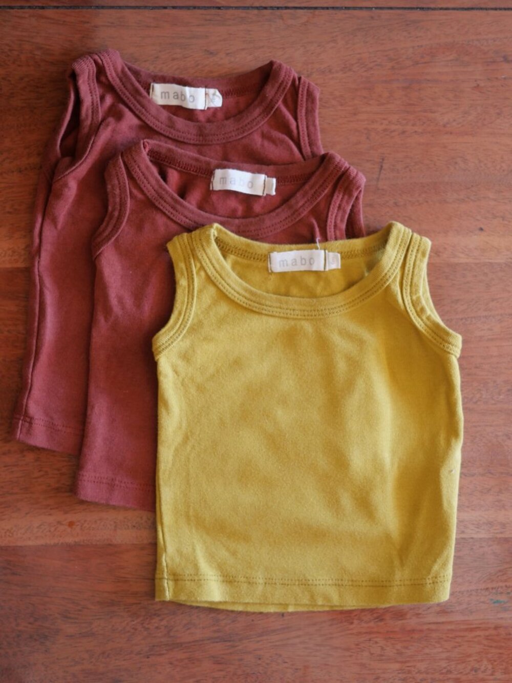 Mabo Organic Baby Tank Tops